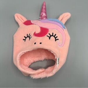Little Me Kid Cozy Soft Beanie Winter Hat Unicorn Size 12M-24M Pink